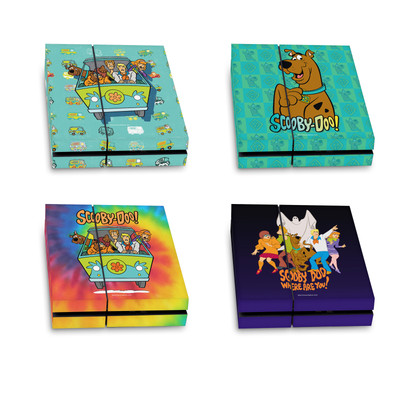 OFFIZIELLE SCOOBY-DOO GRAFIKEN VINYL SKIN FOR SONY PLAYSTATION 4 PS4 CONSOLE