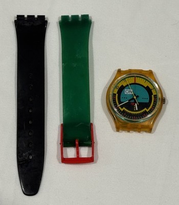 Vintage Swatch Gent Skyracer GK106  Wrist Watch 80s Rare.