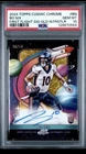 2024 Topps Cosmic Chrome Bo Nix #FFS-BN Gold Interstellar Refractor /50 PSA 10