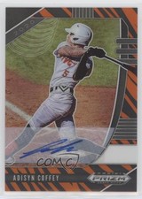 2020 Panini Prizm Draft Picks Tiger Stripes 20/25 Adisyn Coffey #PDP83 Auto g2u