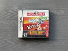 Monopoly / Boggle / Yahtzee / Battleship (Nintendo DS, 2005) CIB - Complete