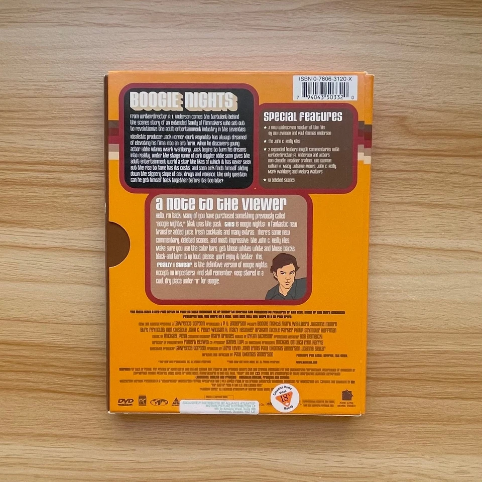 Boogie Nights DVD 1997 (2-Disc Set) Collector's Platinum Series Edition-Region 1 - Image 2 of 4