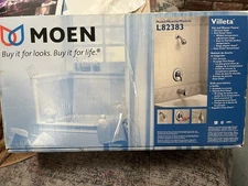 Moen Villeta Posi Temp #82383 Temperature Safe Shower Set - NEW/ OPEN BOX