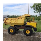 Vintage Tonka Pressed Steel Yellow Dump Truck Toy Construction Vehicle.  1980s