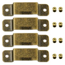 4 Pack Metal Tape Measure Holder Clip Tool for Belt Vest Leather Tape Pocket