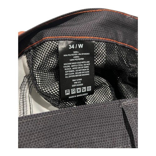 Neu mit Etikett Hawke & Co Herren 34 schwarze Punkte Stretch gewebt Sportbekleidung Shorts - Bild 17 von 18