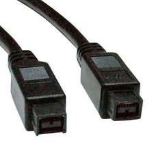 Eaton F015-010 10FT HIGH SPEED FIREWIRE CABLE IEEE 1394B 9PIN / 9PIN M/M 800GBPS