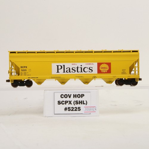 Tolva cubierta Accurail HO personalizada de plástico con carcasa desgastada/detallada SCPX #5225 | Zustand: Used
