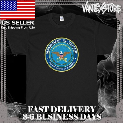 NEW SHIRT DEPARTMENT OF DEFENSE SEAL LOGO T-SHIRT FUNNY AMERICAN USA SIZE S-5XL