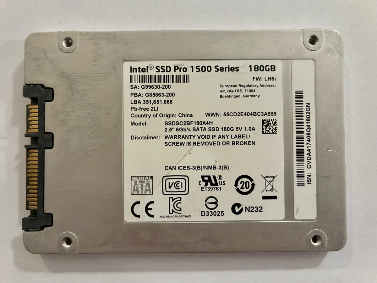 内蔵型SSD Intel SSD 5 180GB M.2 80mm SATA III Preços baixos em Intel SATA III 180 GB unidades de disco rígido