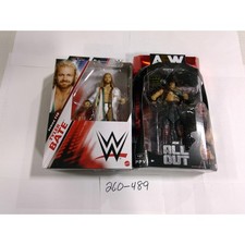 Mattel WWE Elite Tyler Bate & AEW Killswitch Action Figure Lot Series 115 PPV