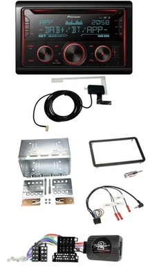 Pioneer 2DIN Lenkrad DAB USB CD Bluetooth Autoradio für Alfa Romeo 159 Brera Spi - Bild 1 von 4