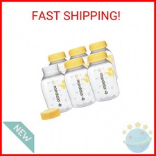 Medela Breast Milk Collection and Storage Bottles with Solid Lids - 6pk/5oz-150m
