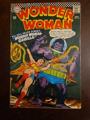 Wonder Woman #170 DC Comics 1967 Vintage Silver Age Comic .. AC..