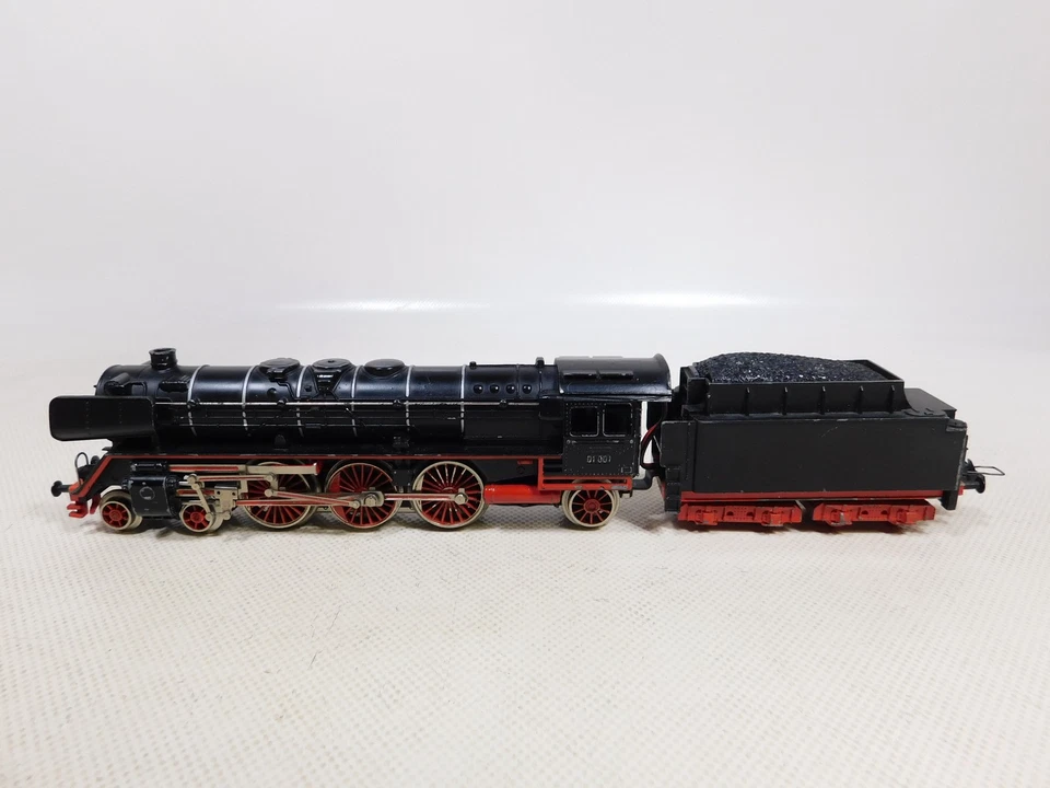 Trix Express H0 DC 3L Cast Steam Locomotive With Tender 01 001 #EF953-3 - Image 2 of 4