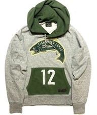 RARE LL BEAN x TODD SNYDER Mens Fish River Terrycloth Hoodie Small MSRP 159 