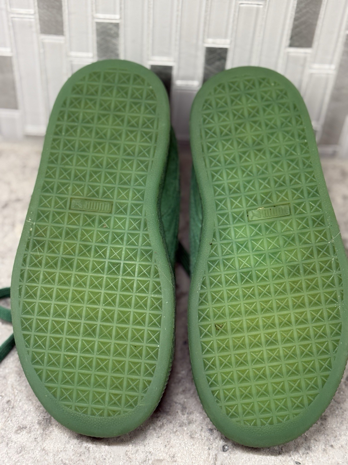 Puma Haribo x Suede Amazon Green Youth Size 1C thumbnail 6