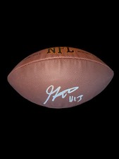 GARRETT NUSSMEIER KANSAS CITY CHIEFS Signed Football NFL Draft QB LSU TIGERS JSA