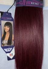 BOBBI BOSS First Remi Premium Human Hair,  Prime Yaki Remi 10S" ? 99J, NEW