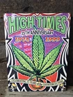 VINTAGE HIGHTIMES 25TH ANNIVERSARY PORCELAIN SIGN 24"x18" DATED 1999