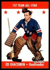Ed Giacomin 1995-96 Parkhurst '66-67 1st Team All Stars #AS1 /1966 NY Rangers