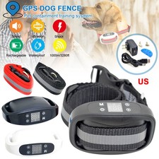 Wireless GPS Dog Fence Collar with 3 Correction Mode Pet Containment System 2025