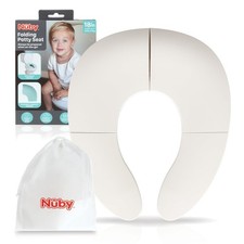 Nuby Portable Foldable Toilet Seat - Easy Potty Training  Anti-Slip  Carr