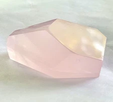 2" Vibrant Bubblegum Pink Masagascar Rose Quartz Free Form Crystal FF100