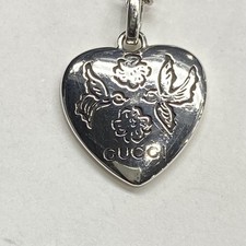 Gucci Blind for Love Necklace Silver Luxury Jewelry