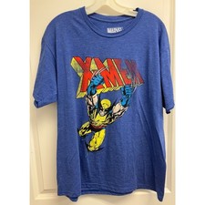 X-men Wolverine Distressed Size L T-shirt Marvel NOC2749