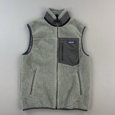 Patagonia Classic Retro X Vest Mens Small Deep Pile Fleece Full Zip Hiking 23047