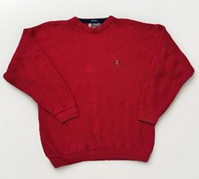 Vintage Chaps Ralph Lauren Sweater Hand Framed Men's Size Large Herringbone