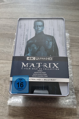 Matrix Anthology 1-4 (4K UHD + Blu-ray Steelbook) Deja Vu Collection - NEU & OVP