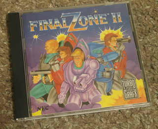 Final Zone II (TurboGrafx 16 CD) Complete in Case CIB NEC PC Engine