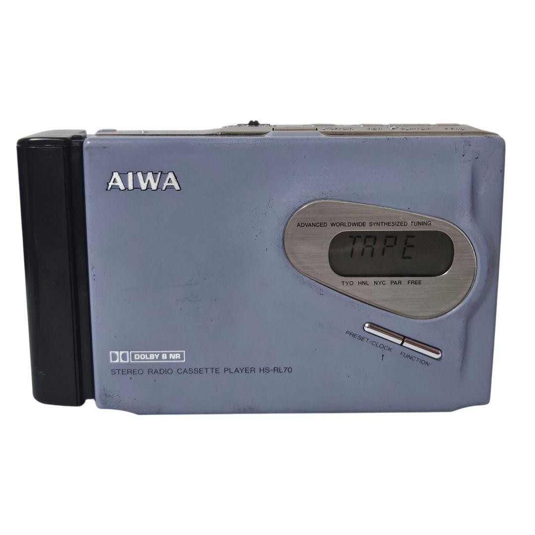 [ジャンク]AIWA HS-R9 カセットプレーヤー AIWA Cassette Boy HS-P7 Red Stereo Auto Reverse Junk Retro for