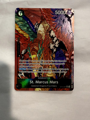 St. Marcus Mars (Alternate Art) OP13-091 Carrying On His Will Foil | Mint