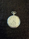 Antique Pocket Watch, Gruen 15 Jewels in a Kramer and Moser 0.925 Sterling Case