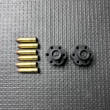 6 Shot Revolver Speed Loader 2-Pack 38 Special 357 Magnum Shooting Range Loader