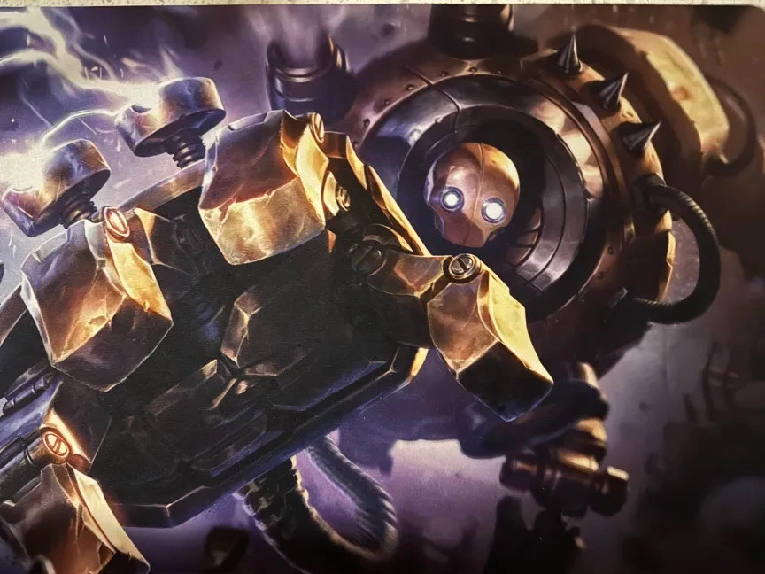 Riftbound Summoner's Skirmish Champion Blitzcrank Playmat | eBay