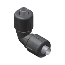 CONTINENTAL INDUSTRIES 5657-51-1004-00 Elbow, 1/2 CTS, Polyamide 11 4EHG5