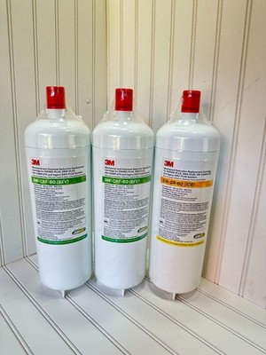 3M Water Filter Kit 5613824 3-Pack (2× SW-CRF-60 + 1× SW-SR-60)  only 9.99 ship
