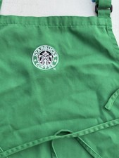 Starbucks Apron Green Logo Coffee Barista One Size Workwear Espresso Uniform