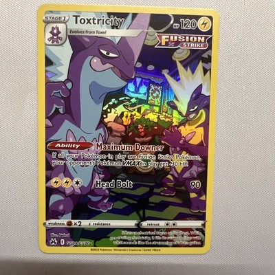 Toxtricity GG09/GG70 SWSH: Crown Zenith: Galarian Gallery Holo