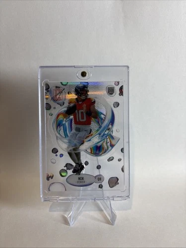 BO NIX 2024 Topps Signature Class Fluidity #F-4 Acetate Case Hit - BRONCOS