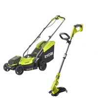 Kit tosaerba Ryobi OLM1833B tagliabordi OLT1832 18V ONE+ batteria (solo corpo)