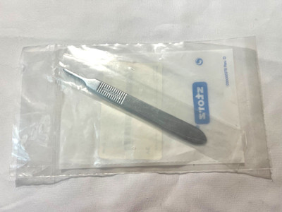 Bausch&Lomb Storz N1710 Bard-Parker Handle #3 For Blades #10,11,12,15  Length 5''