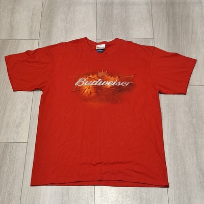 Budweiser Dale Earnhardt Jr. NASCAR Double Sided Racing T-shirt XL