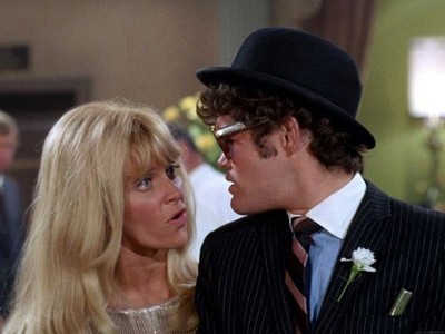 The Monkees Unsigned Photo - Joy Harmon & Micky Dolenz - Donation to Charity *53