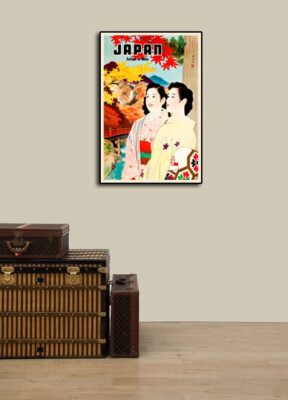 1950s “Japan - Autumn in Nikko” Vintage Style Japanese Travel