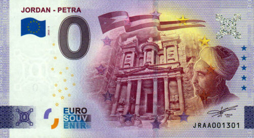 Billete cero euros - billete de 0 euros - Jordania - Jordania - Petra 2023-1 - Imagen 1 de 1